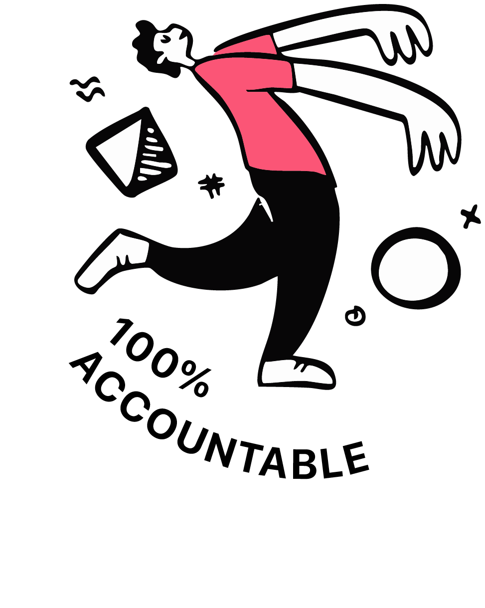 100 percent accountable